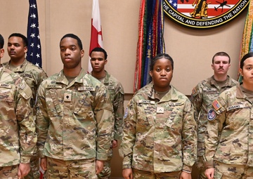 151st Regional Support Group (RSG) receive DCNG Commanding General’s Outstanding Unit Award