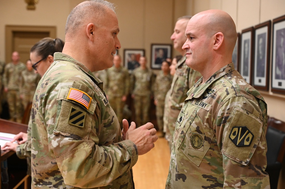 151st Regional Support Group (RSG) receive DCNG Commanding General’s Outstanding Unit Award