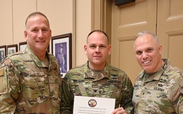 151st Regional Support Group (RSG) receive DCNG Commanding General’s Outstanding Unit Award