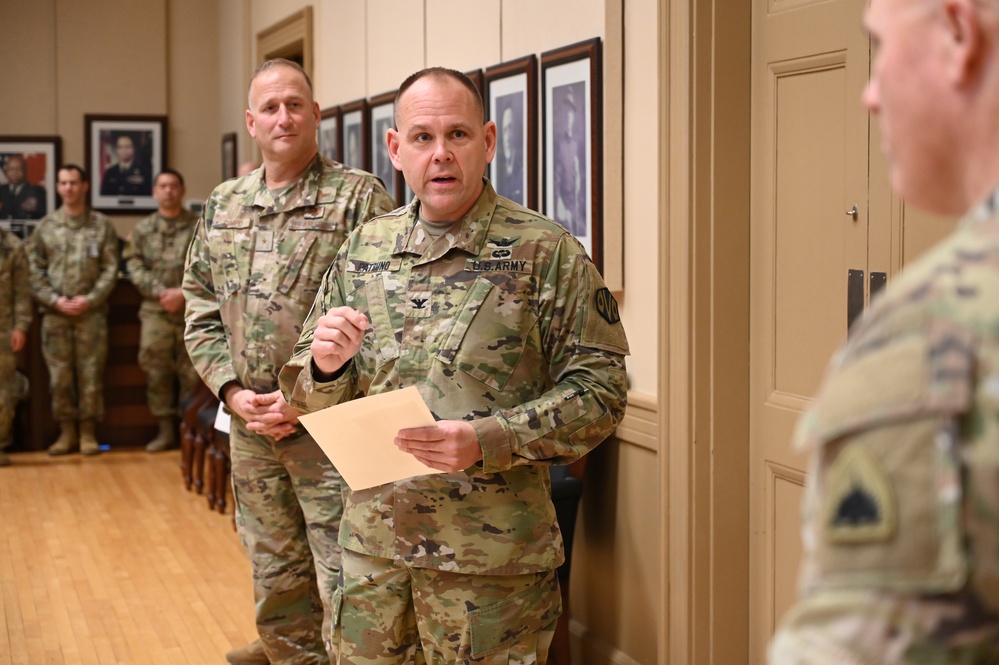 151st Regional Support Group (RSG) receive DCNG Commanding General’s Outstanding Unit Award