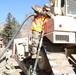 649th Engineer Company Prepares the Sierra Madre Villa Debris Basin to Mitigate Mudslides