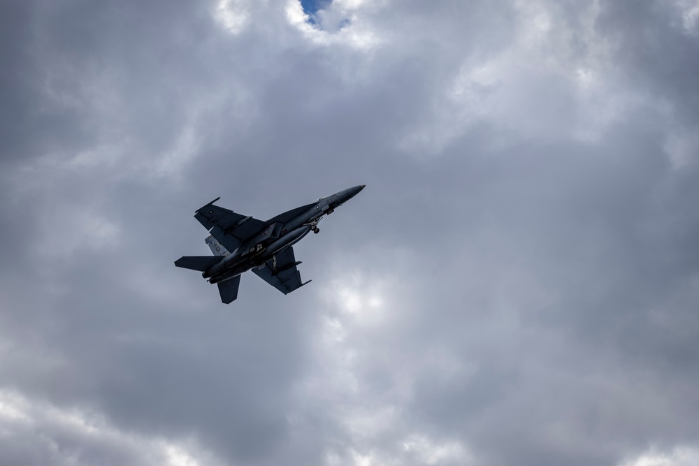 USS Gerald R. Ford (CVN 78) conducts routine flight operations