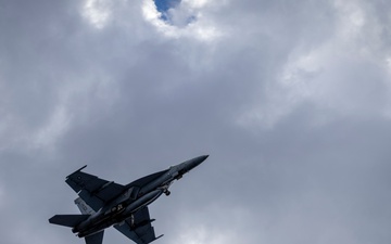 USS Gerald R. Ford (CVN 78) conducts routine flight operations