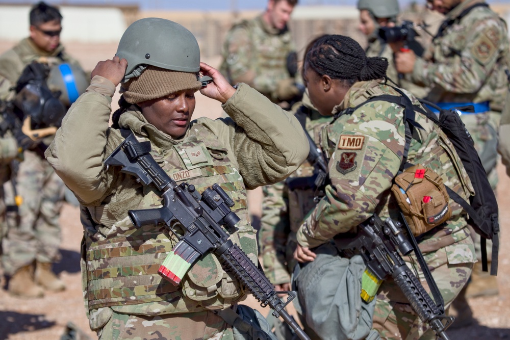 Emerging 12th Air Task Force participates in field exercise hosted by 5th Armored Brigade OCTs