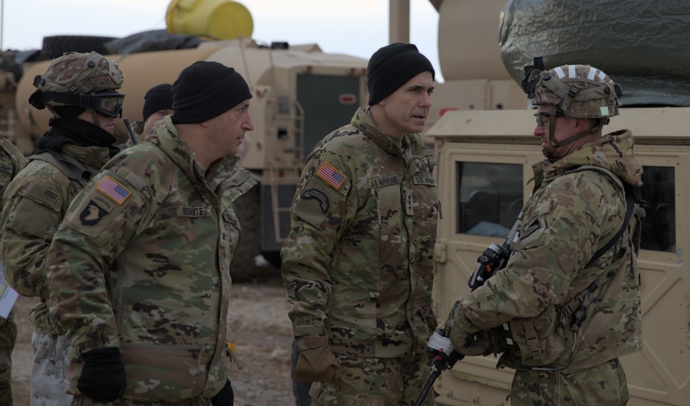 I Corps Commander Visits with Soldiers and Leaders during Joint Pacific Multinational Readiness Center 25-02