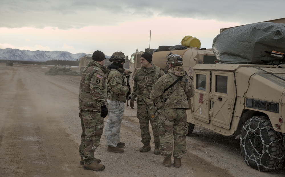 I Corps Commander Visits with Soldiers and Leaders during Joint Pacific Multinational Readiness Center 25-02