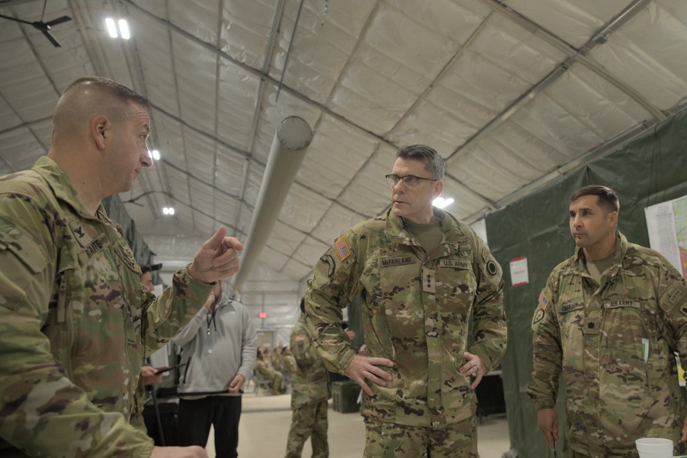 I Corps Commander Visits with Soldiers and Leaders during Joint Pacific Multinational Readiness Center 25-02