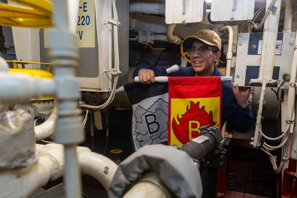 USS Preble (DDG 88) Fire Drill