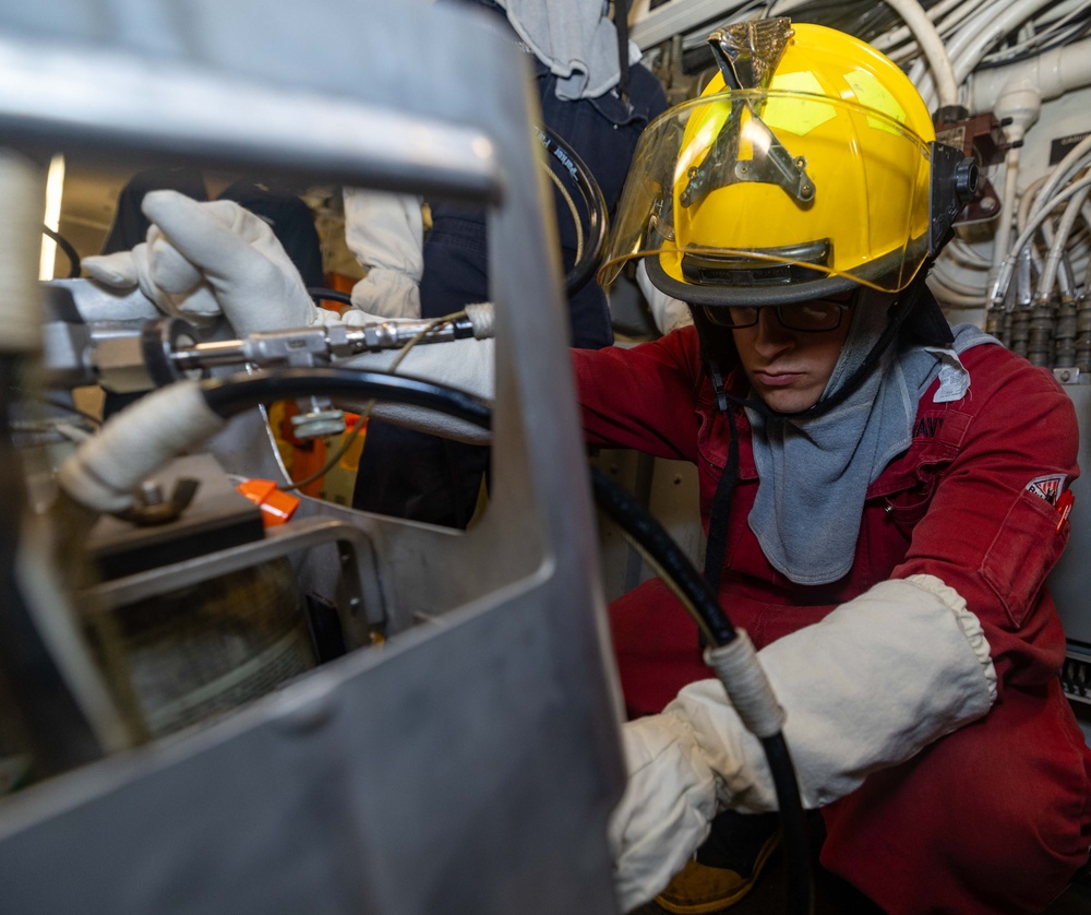 USS Preble (DDG 88) Toxic Gas Drill