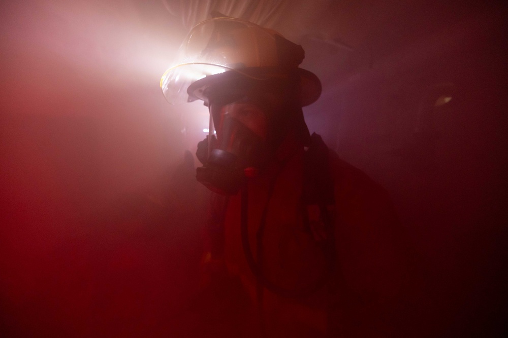USS Preble (DDG 88) Fire Drill