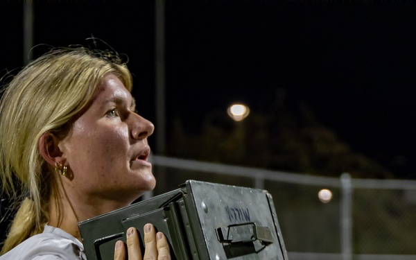ASU Volleyball Team Marine Workout