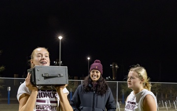 ASU Volleyball Team Marine Workout