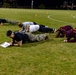 ASU Volleyball Team Marine Workout