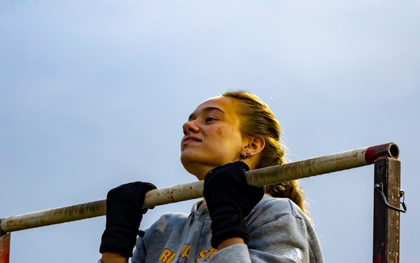 ASU Volleyball Team Marine Workout