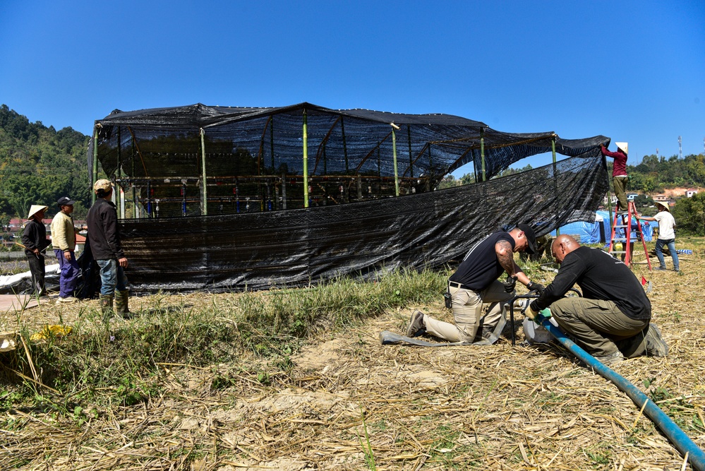 DPAA and Lao Personnel Move Screening Station in Laos