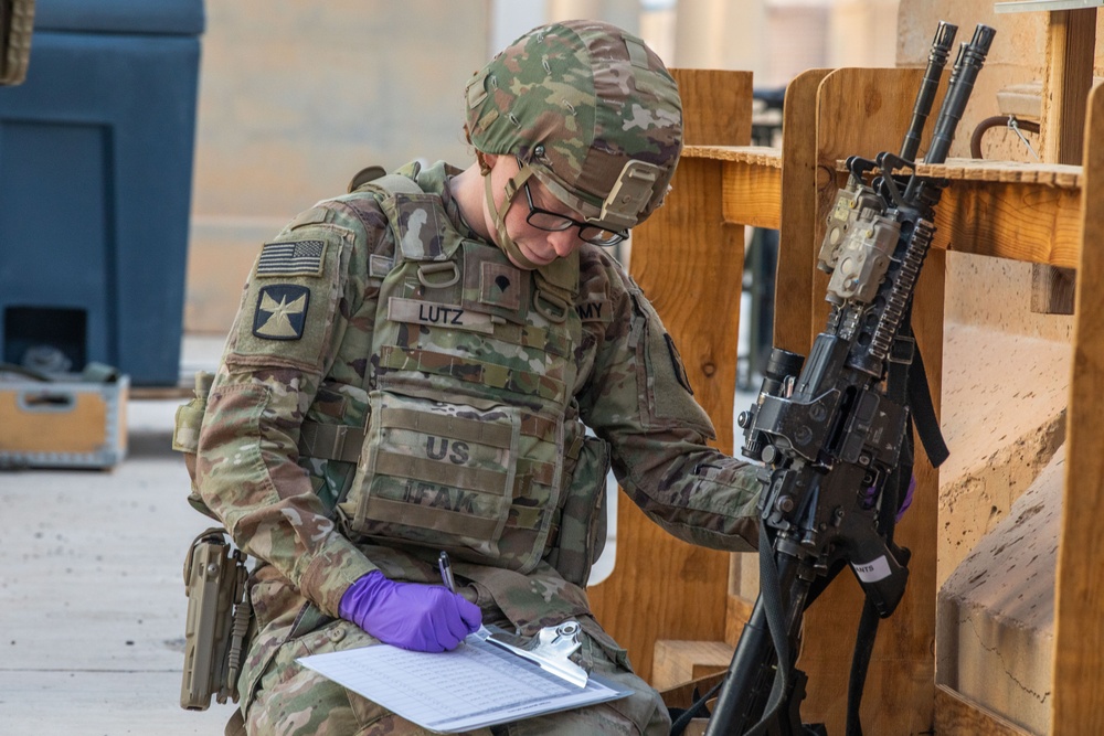Coalition Forces Conduct Base-Wide Mass Casualty Exercise