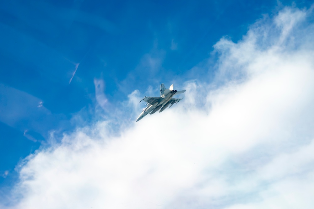 Carrier Air Wing Two Conducts Routine Flight Operations in the South China Sea