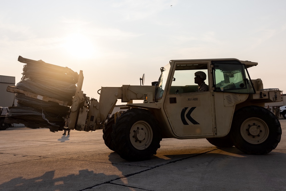 U.S. Marines assist CBP border security mission