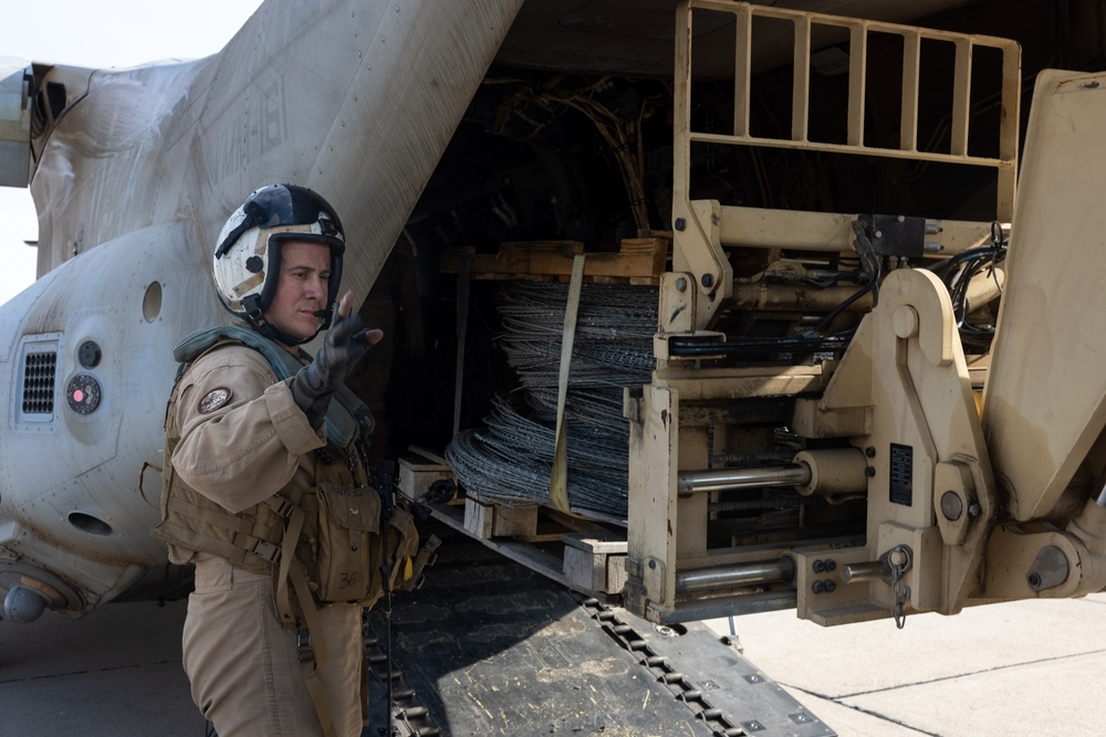 U.S. Marines gear up to assist CBP with border security mission