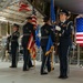 Honor Guard performs at a change of command ceremony