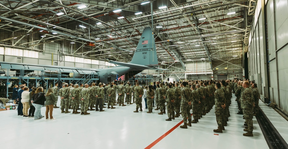 Col. Barret Golden assumes command of the 139th Airlift Wing