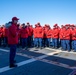 USCGC Polar Star (WAGB 10) presents Antarctica Service Medals in the Ross Sea during Operation Deep Freeze