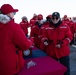 USCGC Polar Star (WAGB 10) presents Antarctica Service Medals in the Ross Sea during Operation Deep Freeze