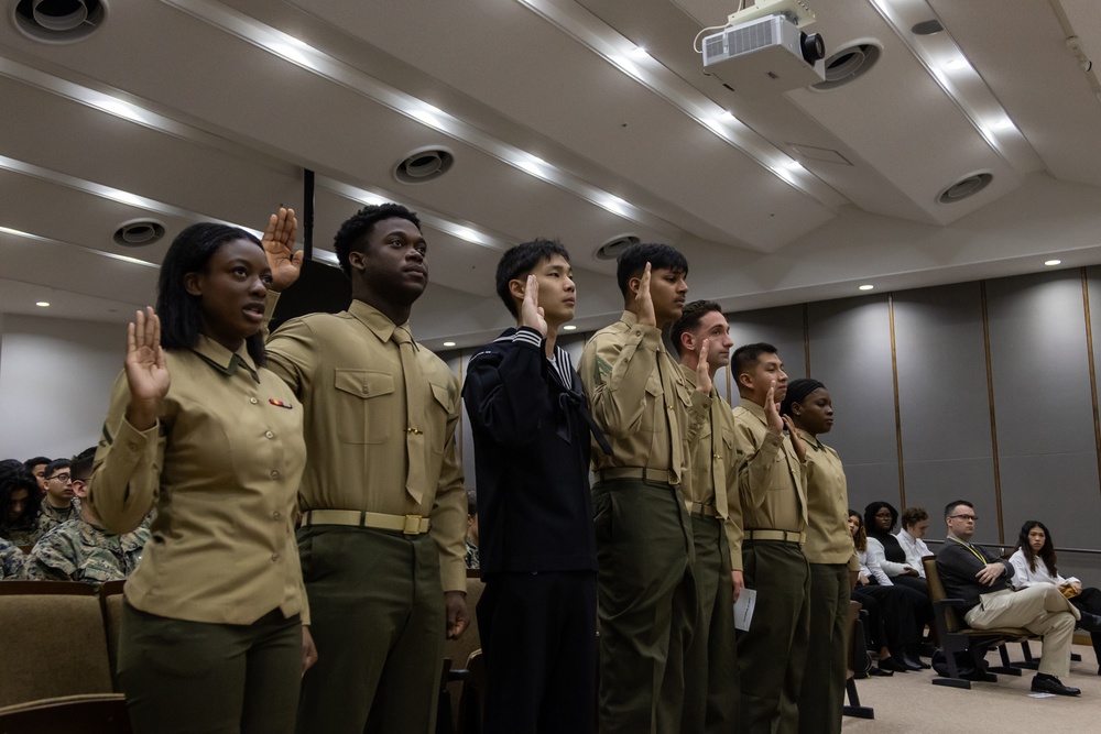 MCAS Iwakuni hosts a naturalization ceremony