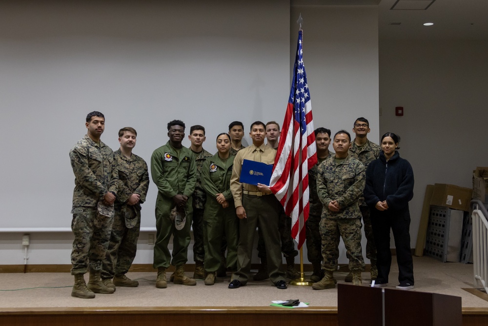 MCAS Iwakuni hosts a naturalization ceremony