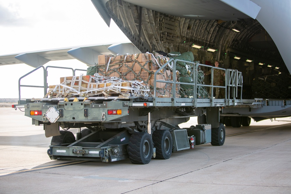 Joint Task Force North Soldiers, Cargo arrive at MCAS Miramar