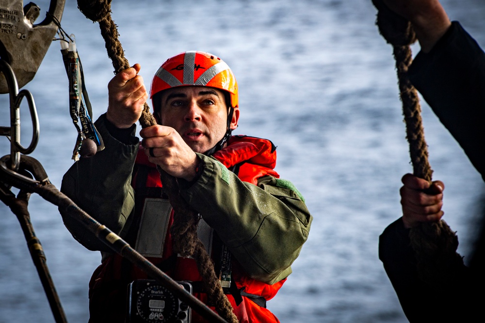 Nimitz Conducts Small Boat Operations