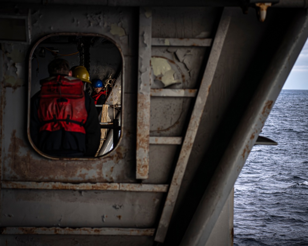Nimitz Conducts Small Boat Operations