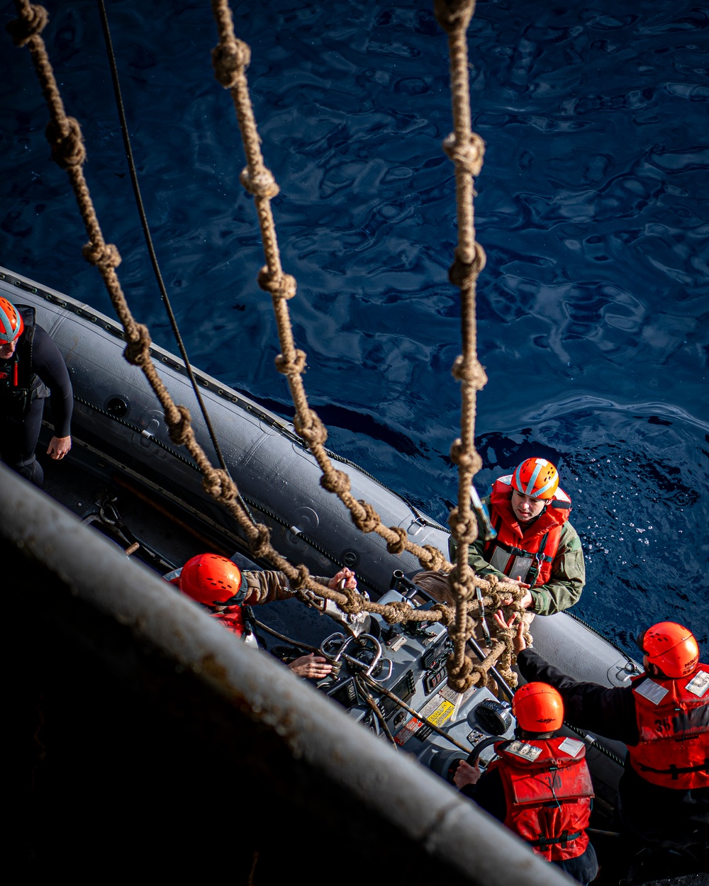 Nimitz Conducts Small Boat Operations