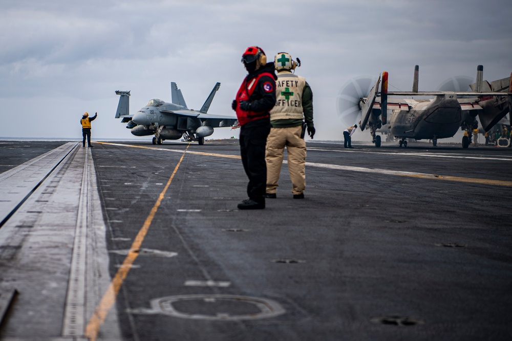 Nimitz Conducts Flight Operations