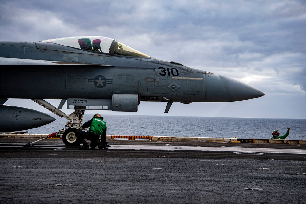 Nimitz Conducts Flight Operations