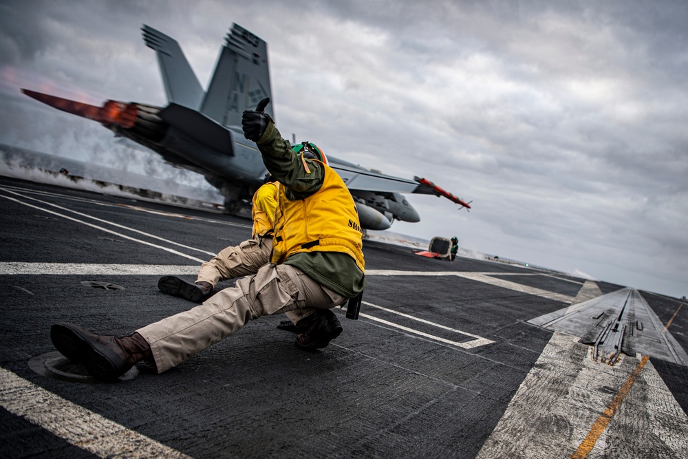 Nimitz Conducts Flight Operations