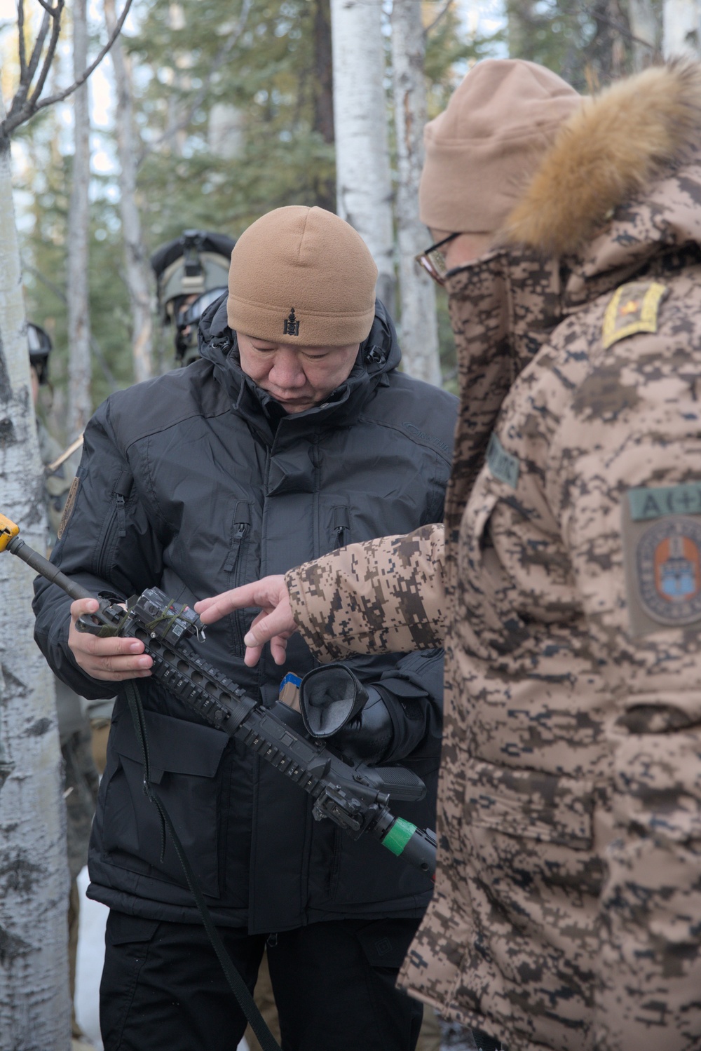 JPMRC 25-02 Strengthens Ties with Mongolian Armed Forces during a Distinguished Visitor Day