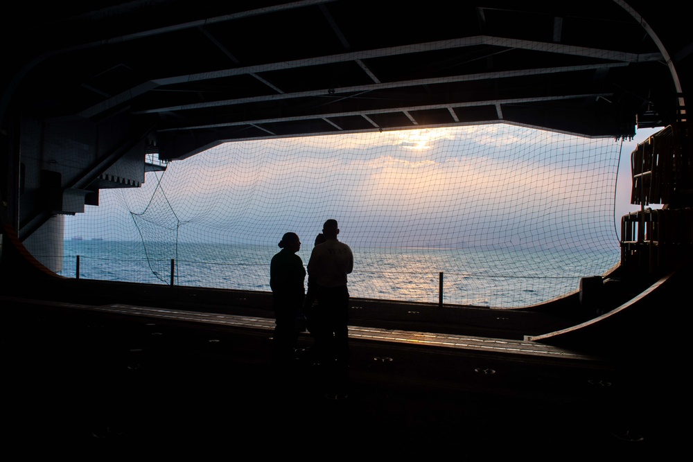 Carl Vinson Carrier Strike Group Arrives at Laem Chabang, Thailand