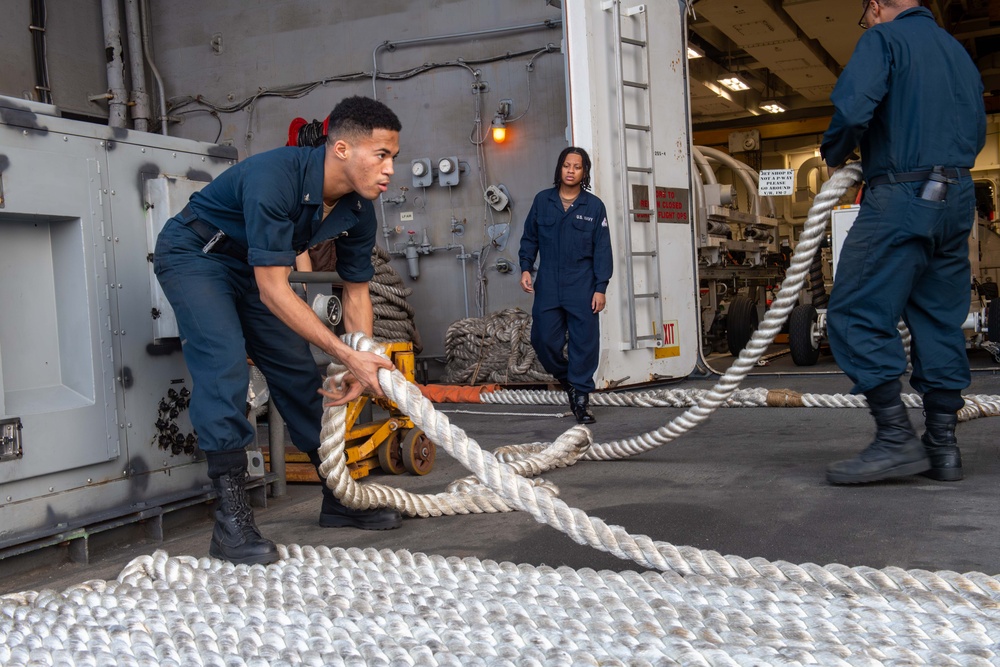 Carl Vinson Carrier Strike Group Arrives at Laem Chabang, Thailand