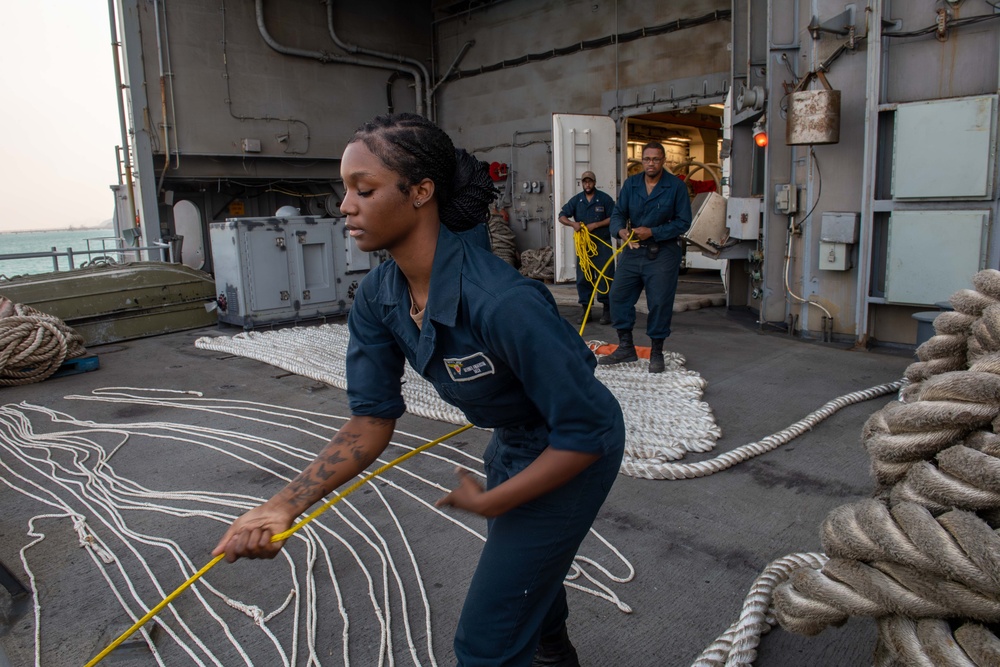 Carl Vinson Carrier Strike Group Arrives at Laem Chabang, Thailand