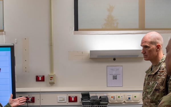 USAFE-AFAFRICA Surgeon General visits Aviano AB