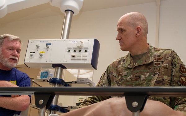 USAFE-AFAFRICA Surgeon General visits Aviano AB