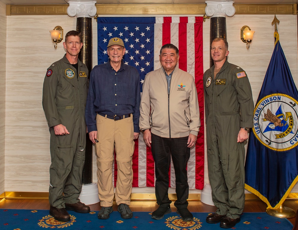 USS Carl Vinson (CVN 70) Hosts Distinguished Visitors from Thailand