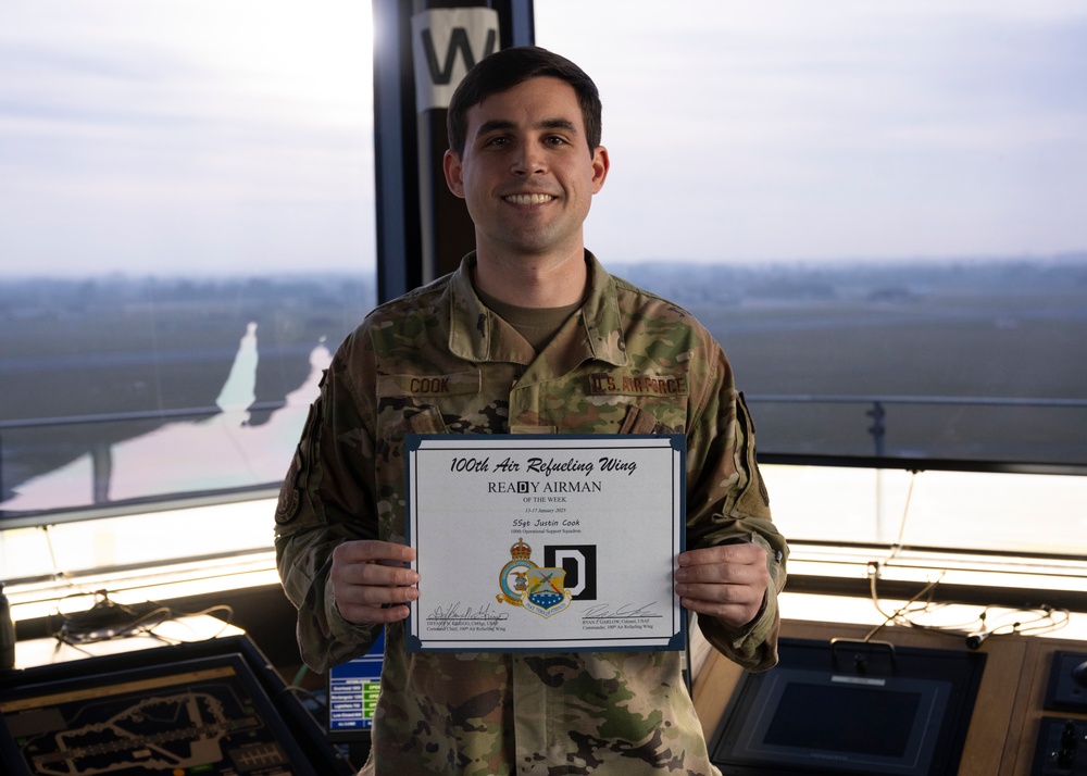 Ready Airman of the Week: 100th OSS Airmen recognized