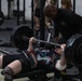 Multinational soldiers, assigned to NATO-led KFOR 34 mission, participate in weightlifting competition