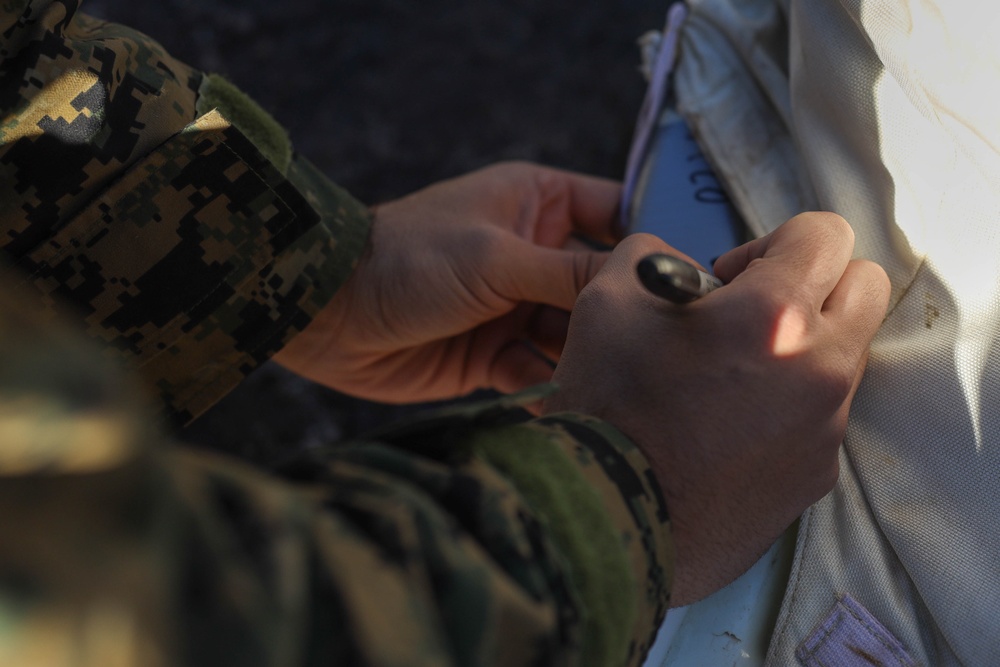 MTX 1-25: CLB-11 sets up gear at Bridgeport