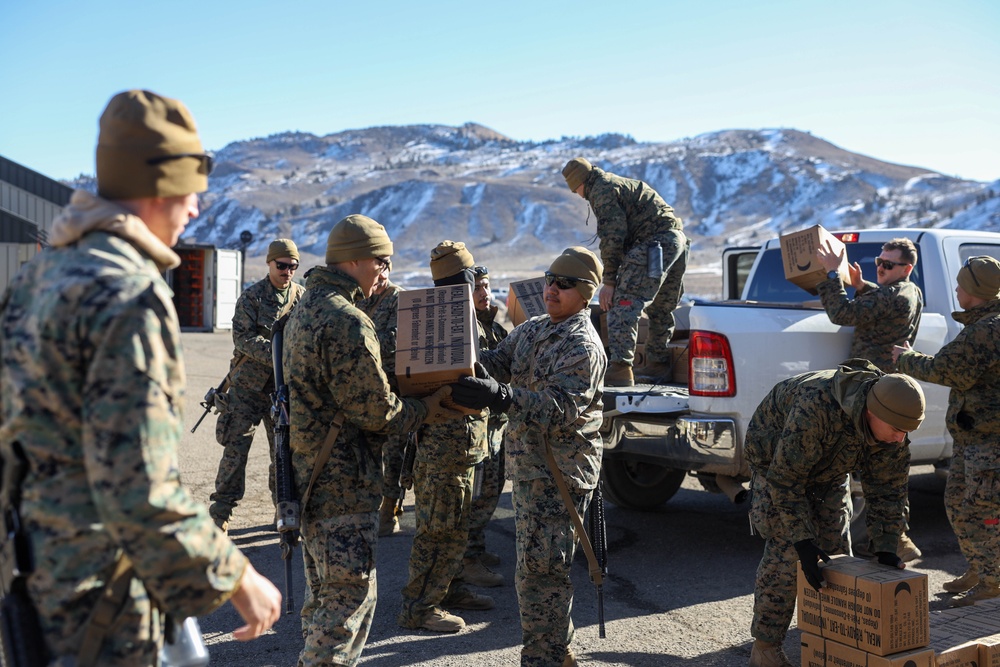 MTX 1-25: CLB-11 sets up gear at Bridgeport