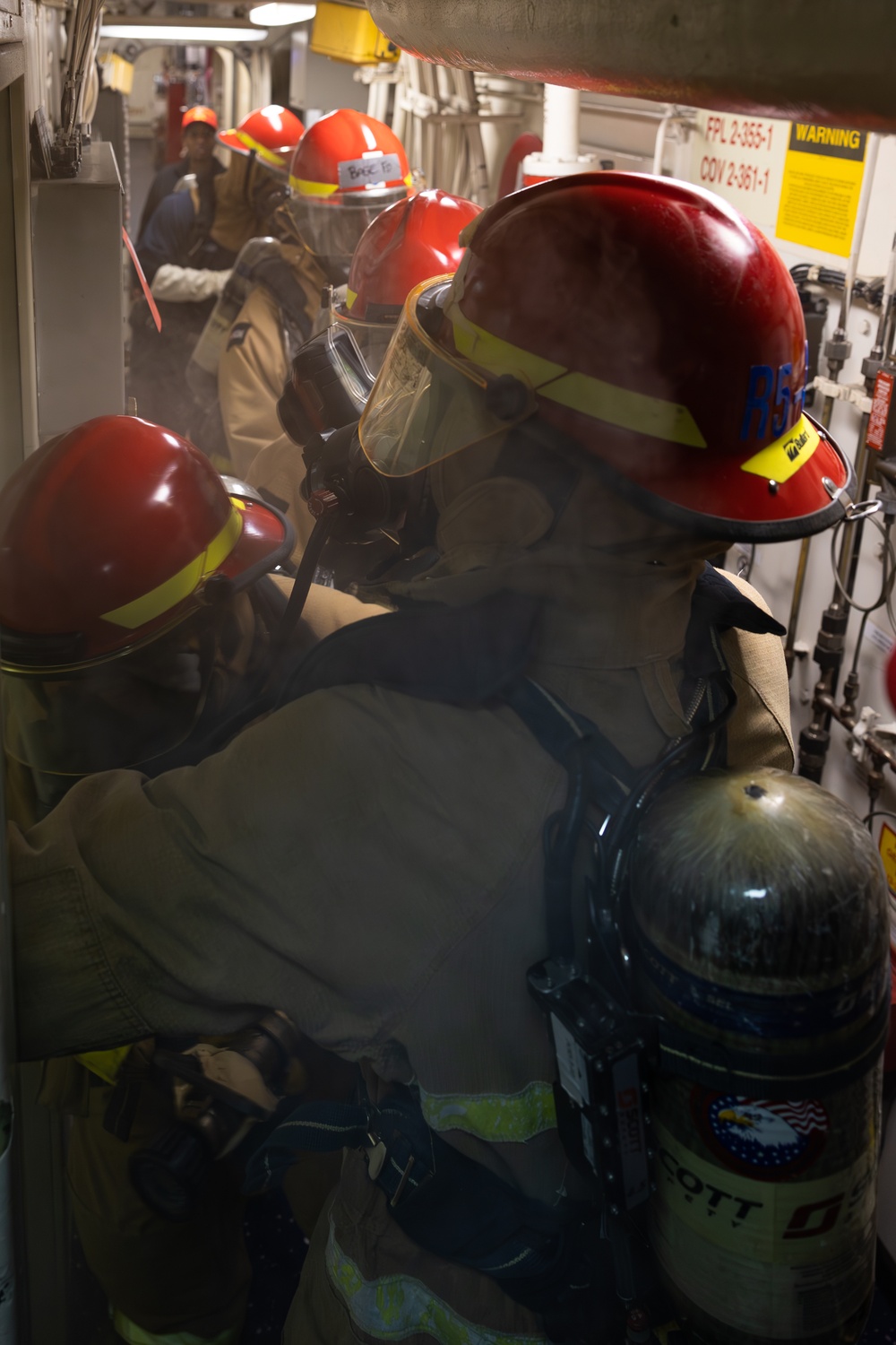 USS Oscar Austin (DDG 79) Conducts General Quarters Drill