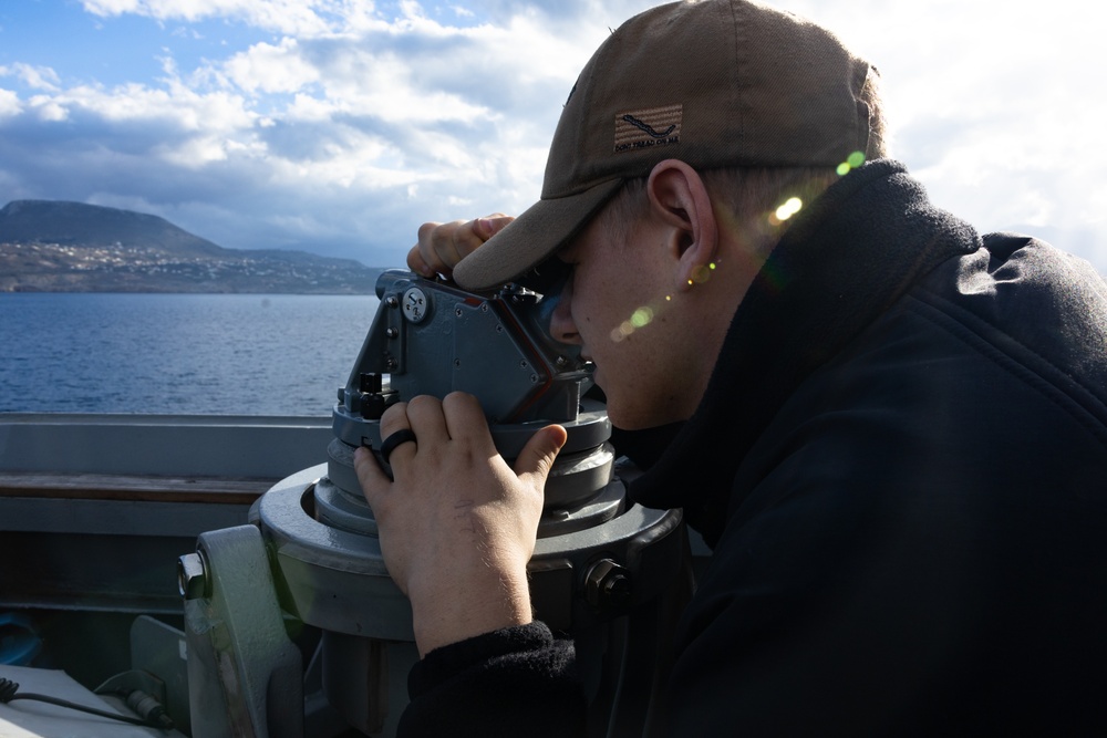 USS Oscar Austin (DDG 79) Arrives at Souda Bay, Greece