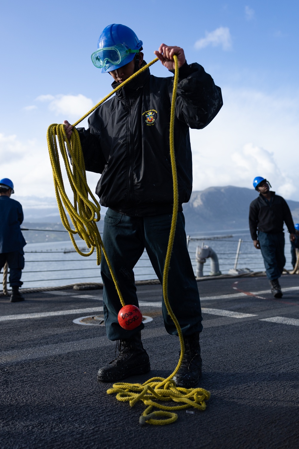 USS Oscar Austin (DDG 79) Departs from Souda Bay, Greece